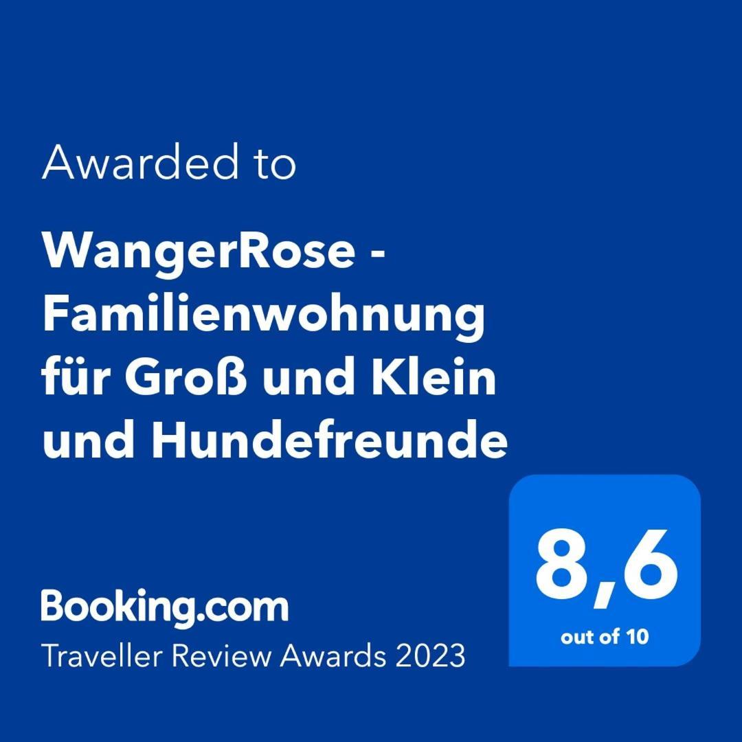 Wangerrose - Familienwohnung Fuer Gross Und Klein Und Hundefreunde فانجر أوخه المظهر الخارجي الصورة